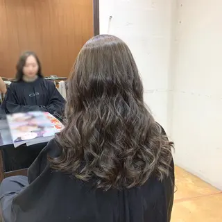 セミロング カラー 韓国レイヤーカット★ 小林大樹のヘアスタイル