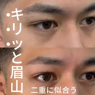 メンズ アイブロウ BARBER MIKI所属・BARBERMIKI メンズアイブロウの眉毛・アイブロウイメージ