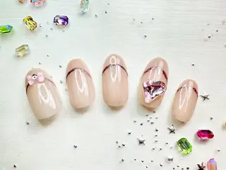 ネイル ネイルPetit Ribbonのネイルデザイン