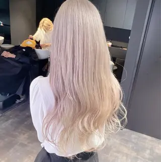 ロング カラー MiL所属・✨ハイトーン✨ 濱田知孝のヘアスタイル