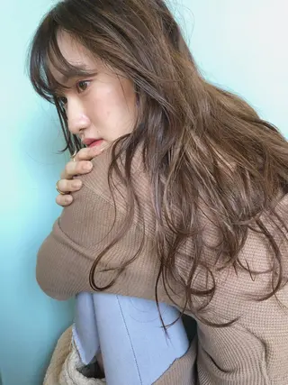 ロング カラー PALAN K-Beauty SHINJUKU所属・“ミニモ最高評価獲得 “代表"Kohei"のヘアスタイル