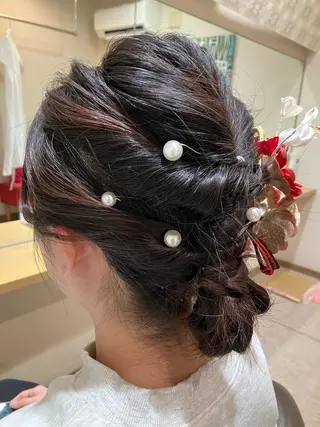 ミディアム ヘアアレンジ カットモデル募集/ 宮内のヘアスタイル