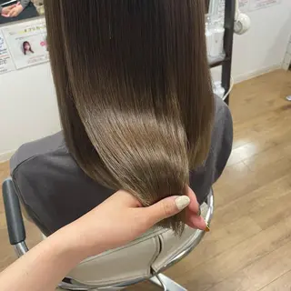 セミロング SALOWIN 岡山店所属・ボブ/艶カラー/ manaka 🥣のヘアスタイル