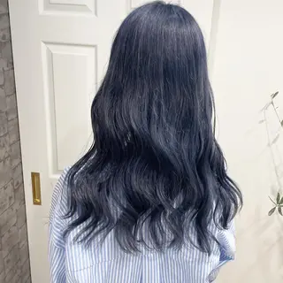 ロング rina／ベージュ ワンホン/韓国ヘアのヘアスタイル