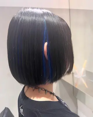 ミディアム カラー 髪質改善・美髪矯正 ケアカラーGAOのヘアスタイル