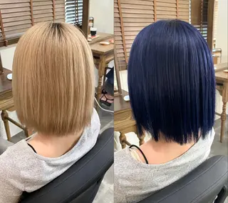 ミディアム illfrere MOMOKAのヘアスタイル