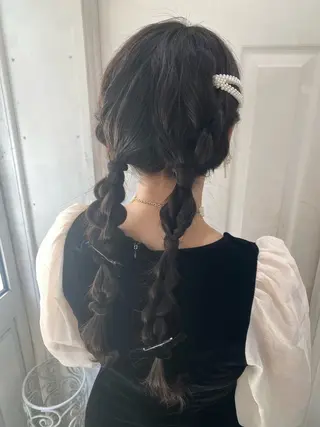 ヘアアレンジ uros.中目黒 moekaのヘアスタイル