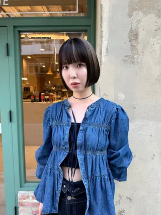 ショート カラー SALOWIN 梅田茶屋町店所属・梅田/ベージュカラー /ブリーチカラーのヘアスタイル