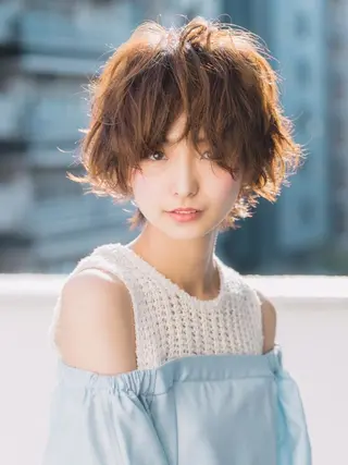 ショート マーブル東京 三軒茶屋 美容室のヘアスタイル