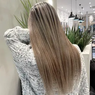 ロング カラー アンドウ ユウ/ レイヤーカット/韓国のヘアスタイル