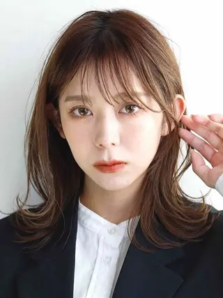 ミディアム カラー 【公式】髪質改善 Oto.吉祥寺のヘアスタイル