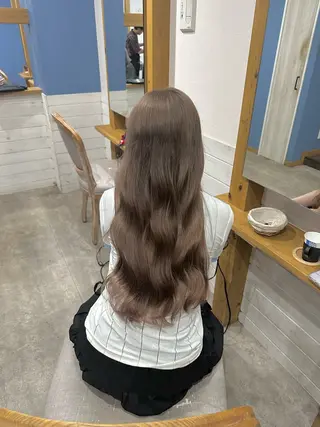 ロング 梅田/茶屋町/ハイト ーン/kizunaのヘアスタイル