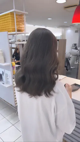 ロング カラー エリアマネージャー 復活の大澤竜馬のヘアスタイル