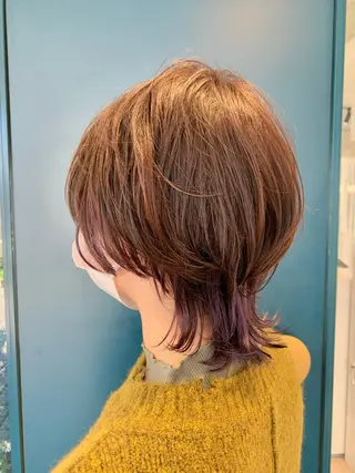 ショート カラー 縮毛矯正×艶カラー /中村勇太のヘアスタイル