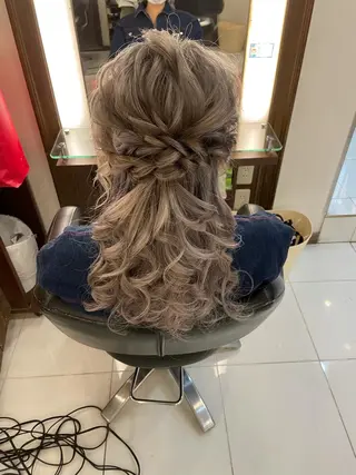 ヘアアレンジ 🍀アレンジ簡単ヘア ☘️石田万里奈🍀のヘアスタイル