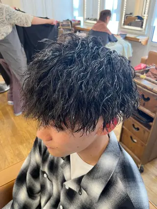 パーマ メンズ tasty private garden所属・🇨🇦海外美容師 FUMA🇨🇦のヘアスタイル