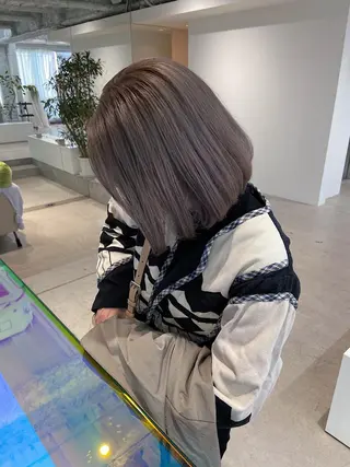 ミディアム カラー STAN WOOD所属・似合わせcut 🔥yutakaのヘアスタイル