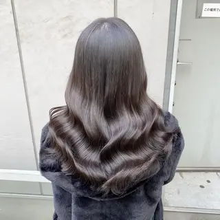 ロング カラー 大人っぽ韓国レディ レイヤー🤍渋谷のヘアスタイル