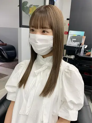 セミロング カラー kimika🥑 メンズ/髪質改善のヘアスタイル