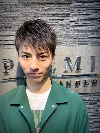 ショート メンズ 山田 哲平のヘアスタイル