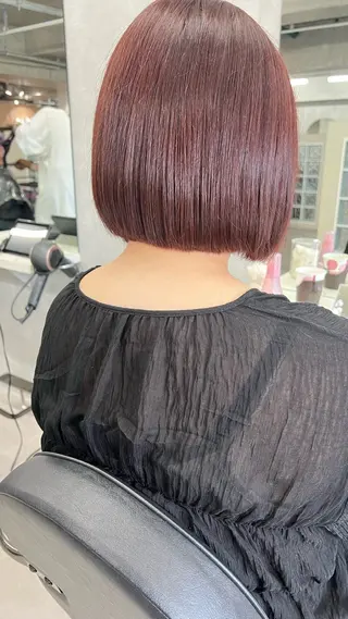 ミディアム カラー anon Loemのヘアスタイル