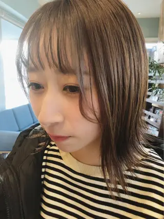 ミディアム むらまつ えりこのヘアスタイル
