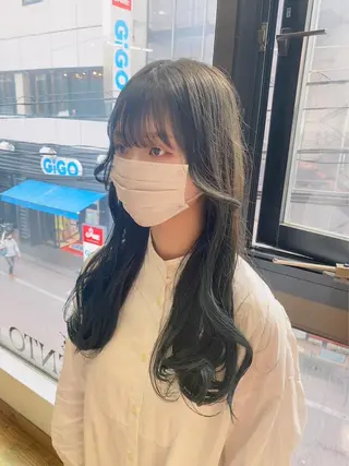 ロング カラー GO TODAY シェアサロン 町田店所属・韓国ヘア🇰🇷 スズキのヘアスタイル