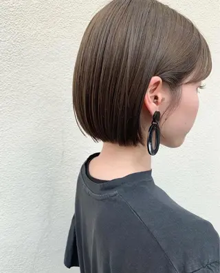 ショート BEAUTRIUM青山所属・カットモデル 飯塚新のヘアスタイル