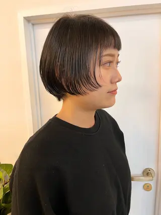 ショート レイヤーカット/韓国 ヘア/ honokaのヘアスタイル