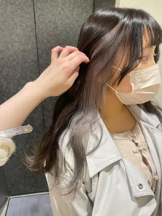 ロング soyon心斎橋所属・♡透明感/艶カラー/ M a I ♡のヘアスタイル