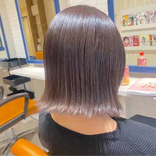 ミディアム 小島あゆ美/髪質改善 /縮毛矯正/ケラコラのヘアスタイル