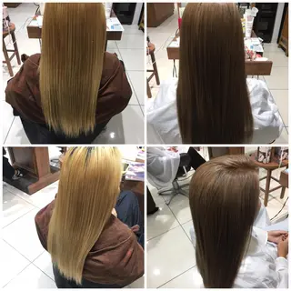 カラー esse大阪茶屋町店所属・レイヤーカット 新井田陽寿のヘアスタイル