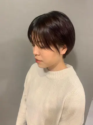 ショート toki所属・SHU NTAのヘアスタイル