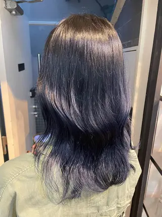 カラー yu-kaハッシュ カット/韓国レイヤーのヘアスタイル