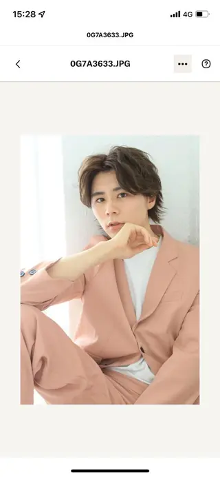 ショート カラー メンズ ブリーチ特化 ハイトーン加藤凌也のヘアスタイル