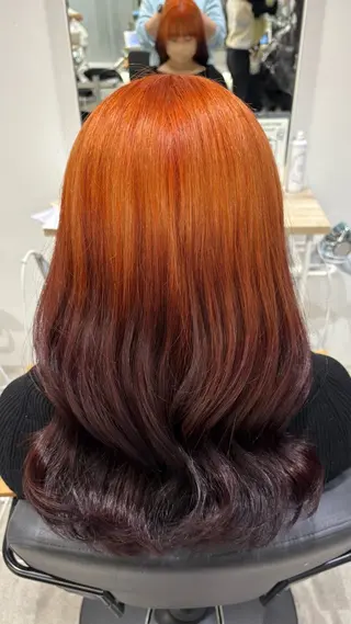 カラー 似合わせカラー✩.* ハイトーン/リナのヘアスタイル