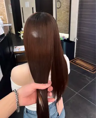 ロング 田中 啓太のヘアスタイル
