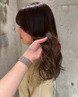 セミロング KITE所属・KAREN _KITEのヘアスタイル