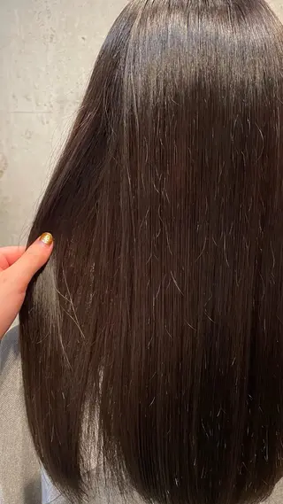 ミディアム カラー ミルクティーベージュ 新潟万代/MANA♡のヘアスタイル