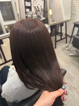 カラー 山本 彩楓のヘアスタイル