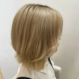 ミディアム 美粧ほそや所属・斉藤 凜のヘアスタイル