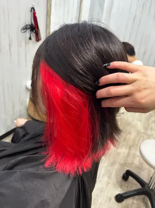 ミディアム カラー Oahu所属・リト /渋谷/ハイトーンのヘアスタイル