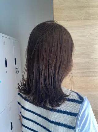ミディアム カラー newi京橋 【sachi】のヘアスタイル