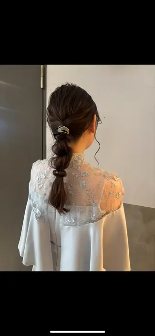 ヘアアレンジ 森 乃愛のヘアスタイル