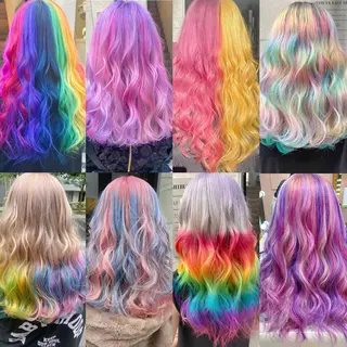 ロング カラー Chérie所属・Chérie 渋谷/カラーサロンのヘアスタイル