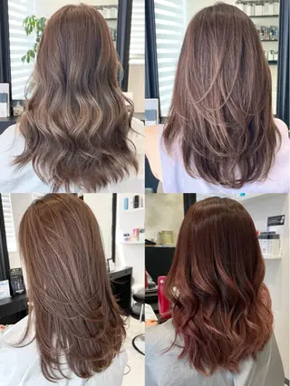 セミロング PERFECTION【パーフェクション】所属・N ミジーのヘアスタイル