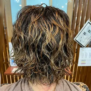 パーマ 髪質改善・縮毛矯正・ パーマ講師✨山田夏樹のヘアスタイル