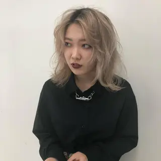 ミディアム 大内田 凌馬のヘアスタイル