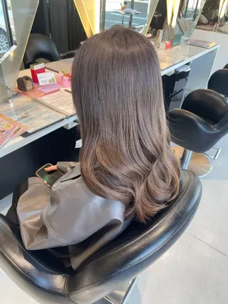 カラー 艶カラー/マツエク /似合わせ🤍ななえのヘアスタイル