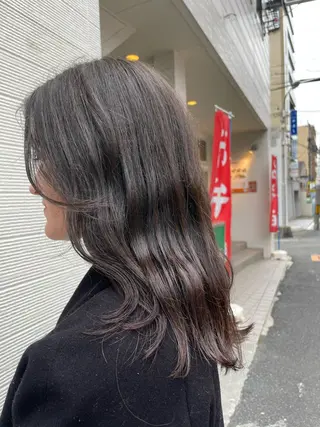 セミロング 💛FERIAあべの 永川さやか💛のヘアスタイル